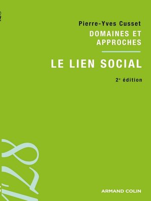 cover image of Le lien social